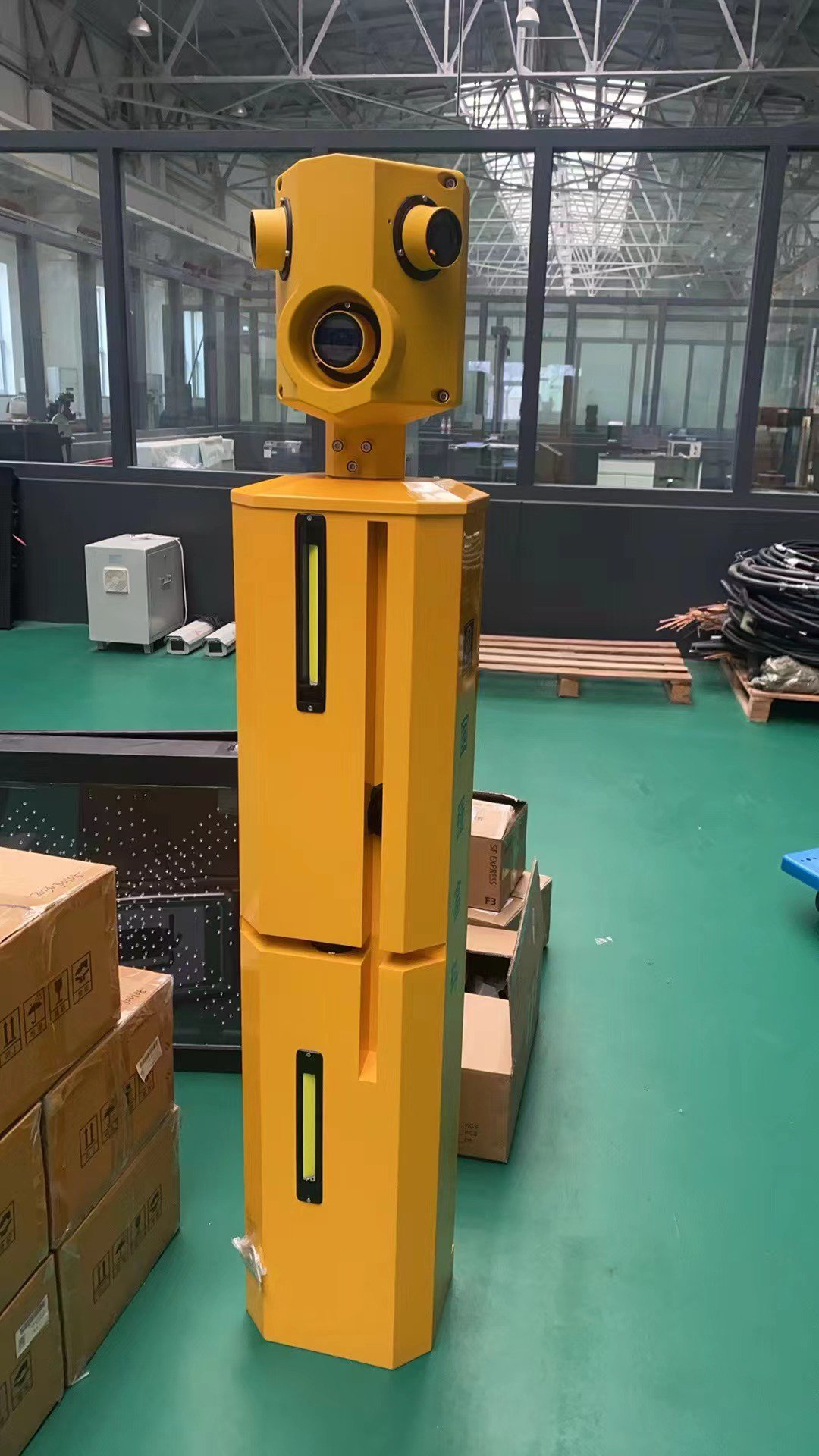 镭视一体车型识别系统
